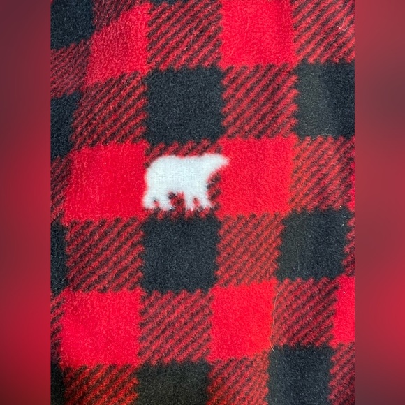 NWT THE CHILDREN’S PLACE ADULT UNISEX- MEDIUM Black & Red Buffalo pl… - Picture 3 of 3